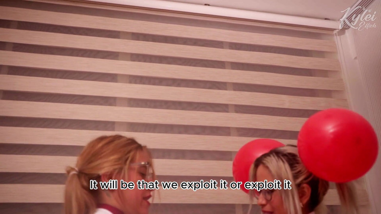 Kylei Ellish: Dipenuhi dengan Belon dan menggesel untuk menghidupkan anda seperti tidak...