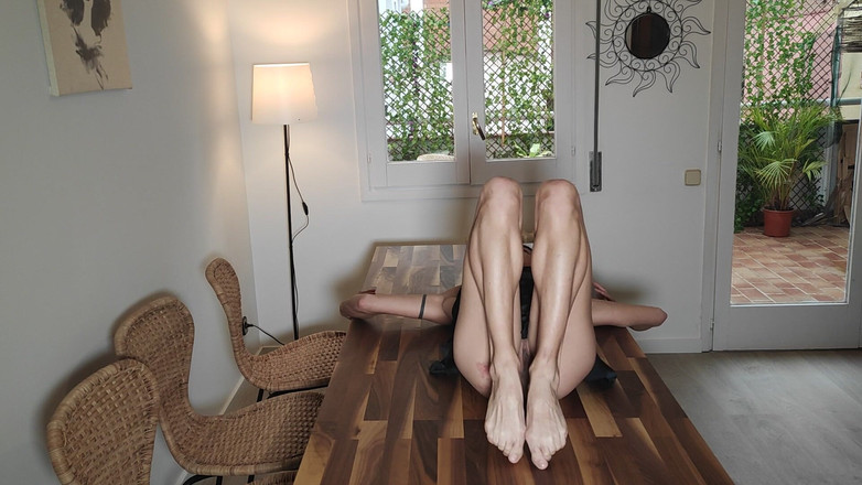 Magia Rosa: Creampie. Evde Masa Denemek. Tamam.