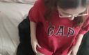 Eliza White: Girlfriend Do a Blowjob Ends with a Lot of Cum...