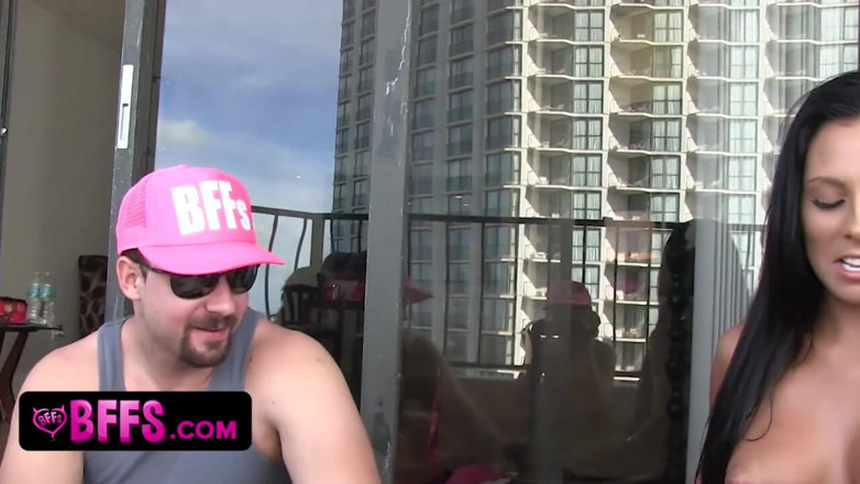 BFFS: Real college spring break orgy with naughty teen bffs and...