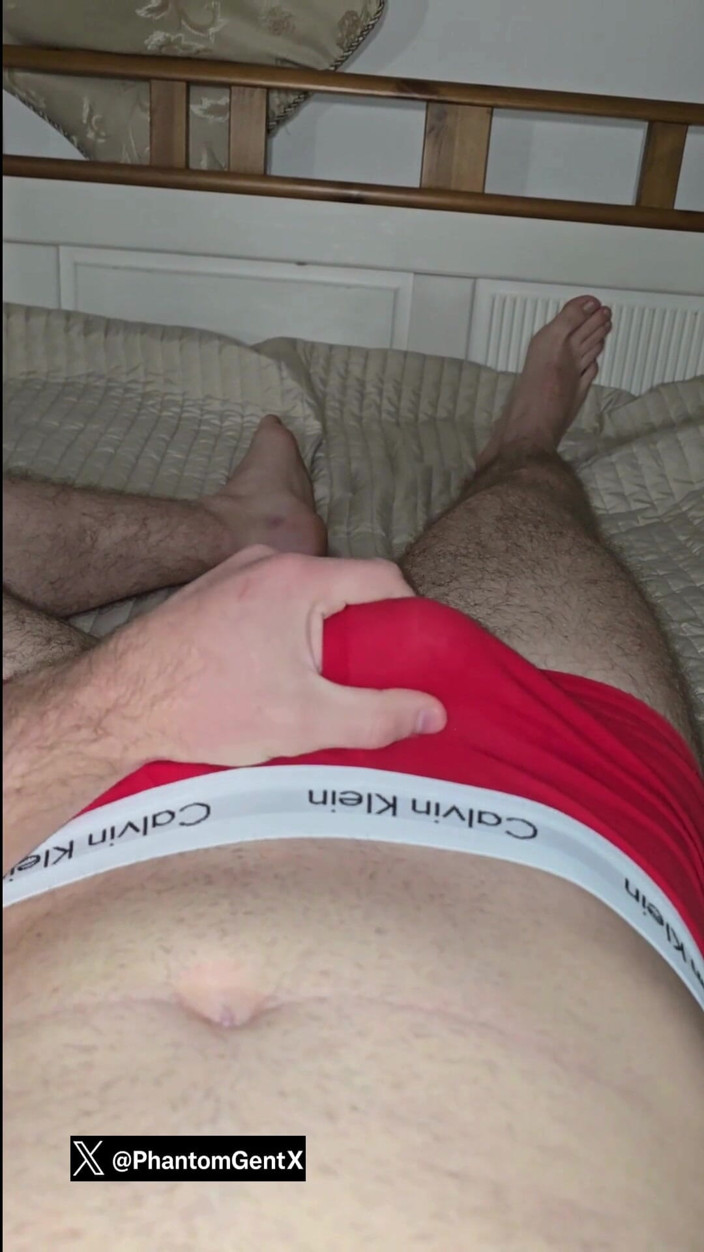 PhantomGentX: GhostGentx - gay solo acaricia pau grande com conversa suja implacável 