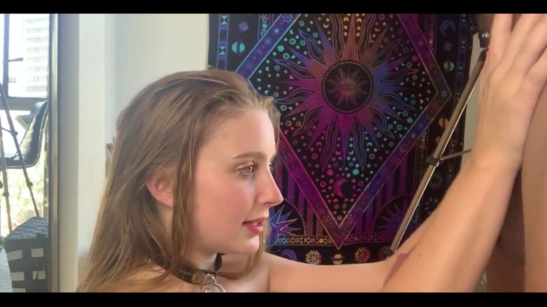 Sensual productions: College Babe Takes First Facial Load