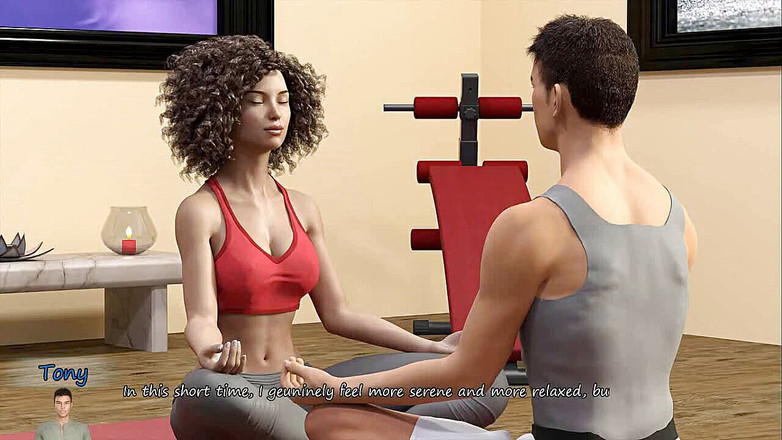 Dirty GamesXxX: Piaceri della grande città: la ragazza ebano sexy in pantaloni...