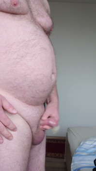 Kleine Penis Met Gebruikt Condoom