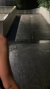 Blonde Slut Picked up at the Fair and Fucked in the Rain!!