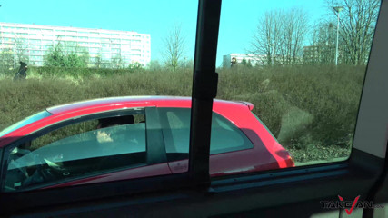 Take Van: Blonde Stepmom hardly convinced to come with horny stranger who...