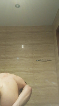호텔에서 자위