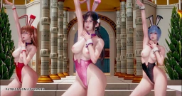 3D-Hentai Games: Somi - Birthday Naked Dance Evangelion Rei ...