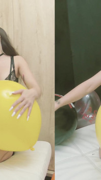 2cam + humilliation Sdick Ballons B2p Pop