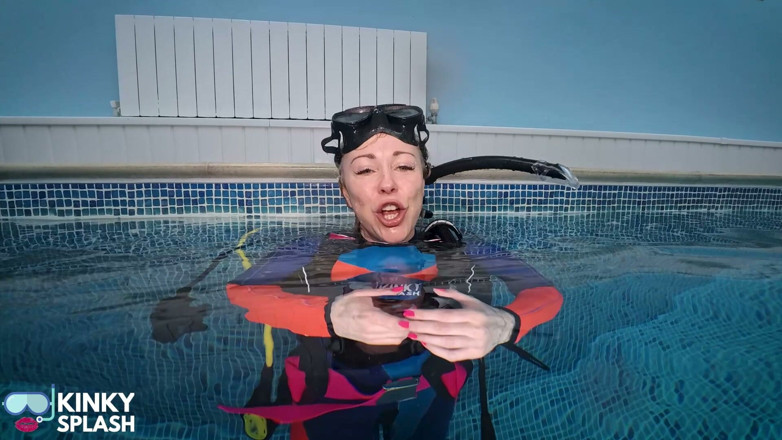 UKCuteGirl Lucy Lauren: Scuba Retreat Day 2 - Sneaky Sparkly Plug Spotted by My Instructor