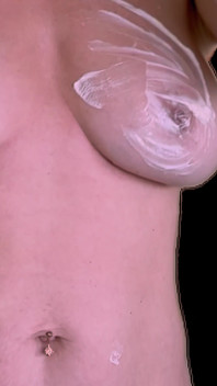 Wifey Loves to Clean Her Perfect Tits