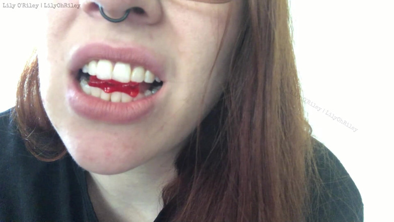 Lily O'Riley: Gummy Bear Consumption with Mouth Sounds
