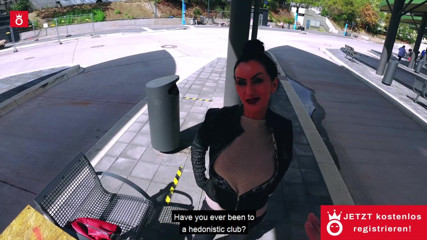 Cam Baron: Sexy rande s zralou gotskou děvkou Sidney Dark! CamBaron