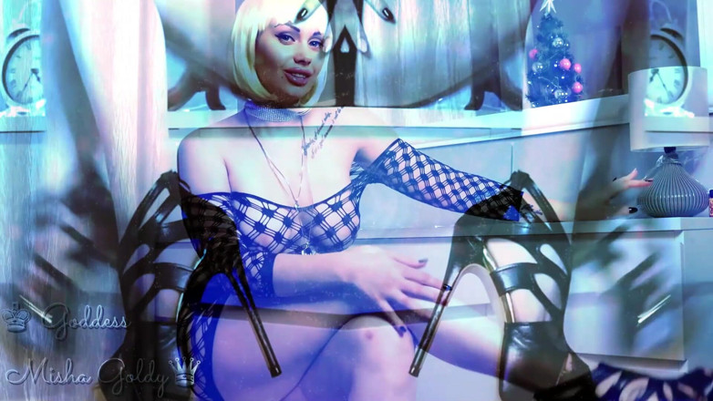 Goddess Misha Goldy: My high heels are your weakness! They will mesmerize and...