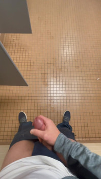 Mall Bathroom Exposed and Cumming