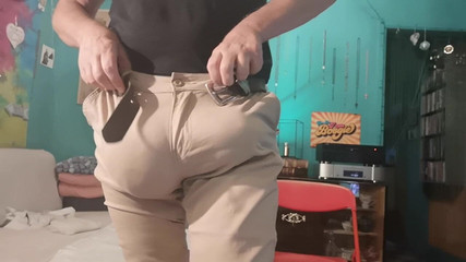 Monster meat studio: Bulging in My Brand New Pair of Stretch Chinos