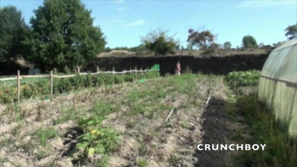 Crunch Boy: Max fucked by Jimy in exhib in garden