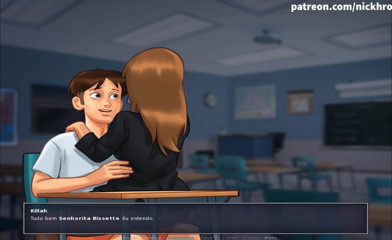 Cartoon Universal: Summertime Saga bahagian 143 (submisif Portugis)