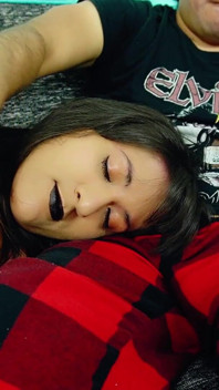 Movie Night with Goth Stepmom