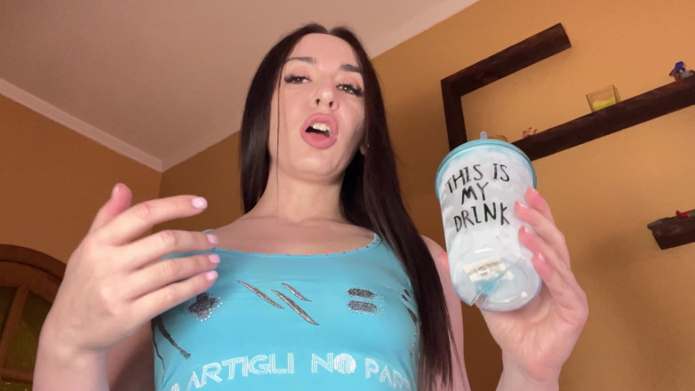 Kristi Ren: The Ice Makes My Huge Nipples Even Bigger