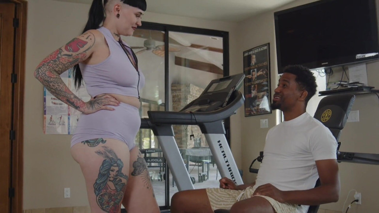 Darrenblazeent: Giving Tiffany a BBC Workout