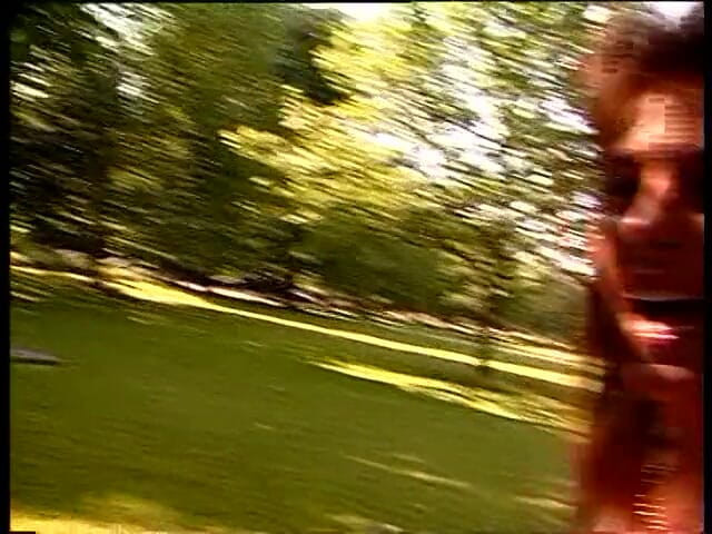 Lucky Cooch: Brunette beauty have a nice time at the outdoors interview
