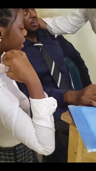 Big Dick Class Teacher Fuck His Teenage Students After Class for Extra Marks.