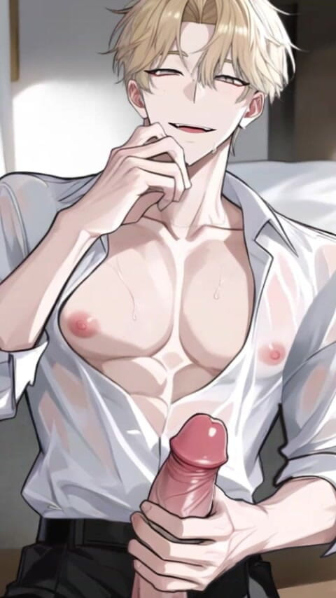 My bl anime: Young Dom Male Streamer
