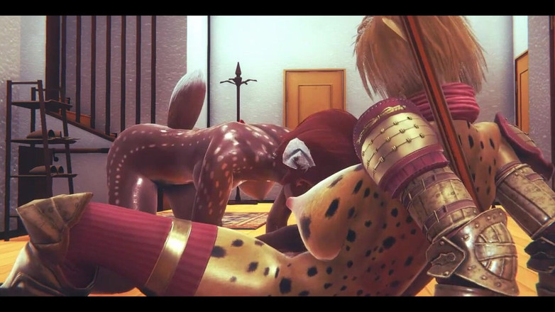 HentaiTubes: Furry hentai - futanari fawn si gadis hot futanari lagi asik...