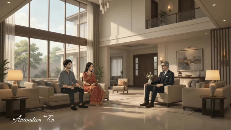 AnimationTon: Principale Apni Biwi Ko Boss Ke Saath Condividi Karne Laga