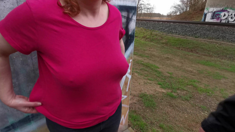 Bouncy Tits Action: Hard Naked Titslapping Scenes