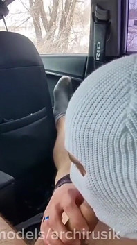 Fucked a Handsome Young Taxi Driver for Bad Driving, Hot Exclusive!