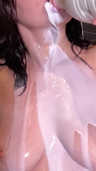Milk on Tits