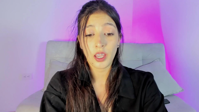 Adhara Hamilton: Sexy Latina Masturbates While in Her Room for Her User