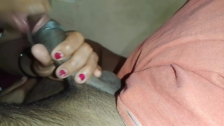 Skydreem1104: Indian Village Girl Puts Her Husband's Penis in Her Mouth...