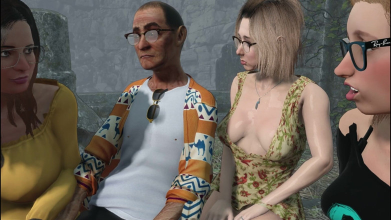 Denis animation: Old Man,milf,young Nerd and a Tap!