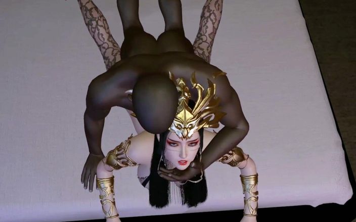X Hentai: Medusa Queen 섹스 BBC 이웃 03 - 3D 애니메이션 263