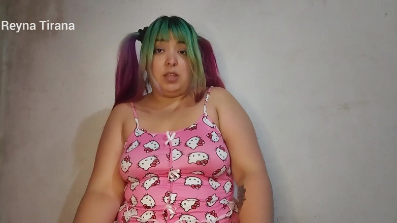 Reyna Tirana: Latina Chubby JOI Cinta Pantas