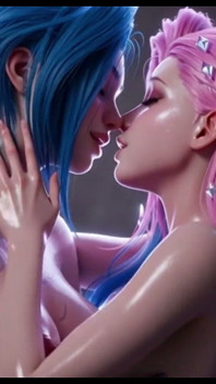Seraphine League of Legends Nahá Solo Hentai Velká prsa zadek a kundička