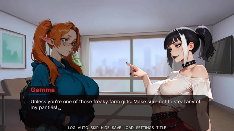 Dirty GamesXxX Trans: Seraphina'nın hayatı: büyük şehirde büyük yaraklı ve büyük memeli seksi elf...