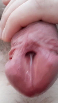 Masturbation with a Lot of Sperm