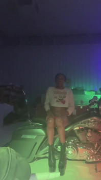 BBC TS Slow Dancing on Motorcycle