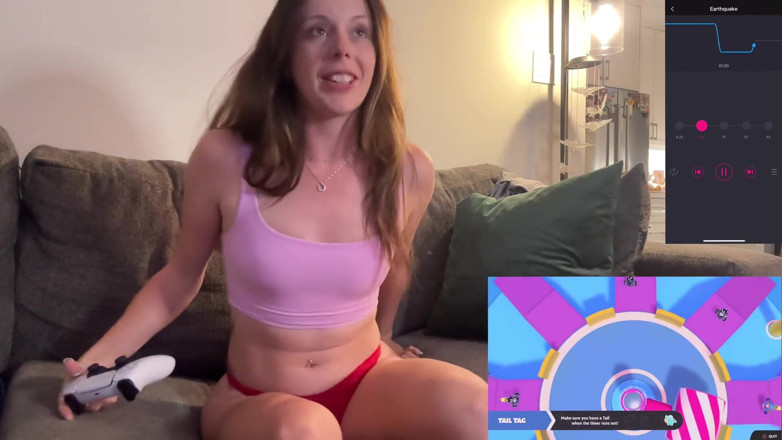 Nadia Foxx: เล่น Fall Guys โดยเสียบ Lush อยู่ แล้วพยายามไม่ให้แตกก่อนถูก淘汰