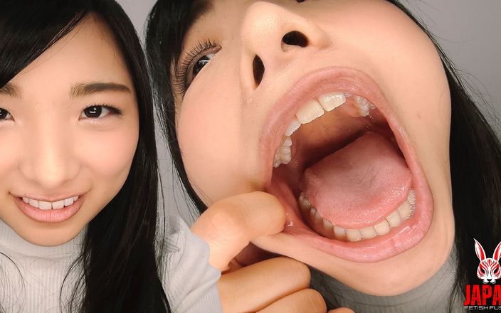 Japan Fetish Fusion: POV Video! Selfie observasi mulut dan lidah - suzu shiratori