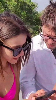 Professores de inglês dão minúscula francesa spinner Ariana Cortez duplo vaginal (dv) Dickdown