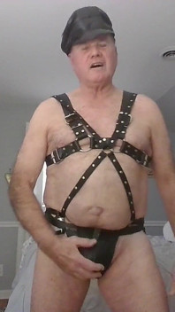 Leather Bikeman