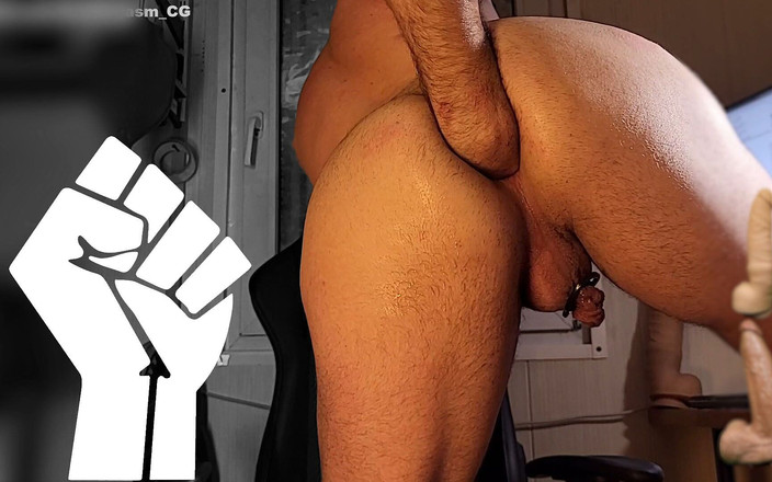 Anal orgasm: Samo fisting mého velkého zadku