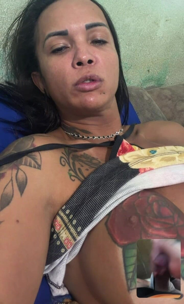 Renata Frazao: Videoanruf-orgasmus