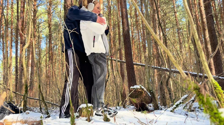 Spacenintenda: Frystid Woods Läskig granne fryser söt joggare