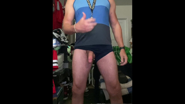 JockDad87: O încărcătură mare de spermă de la Jockdad87